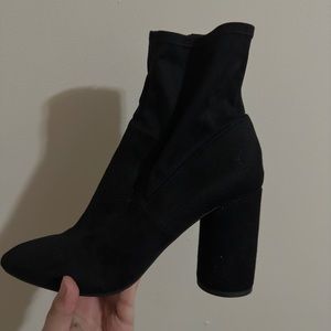Black booties